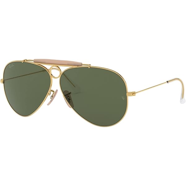 Amazon.com: Ray-Ban RB3030 Outdoorsman I Aviator Sunglasses, Black/G-15  Green, 58 mm : Clothing, Shoes \u0026 Jewelry
