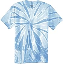 Koloa Surf (tm) Youth Colorful Tie-Dye T-Shirt,XS-Light Blue