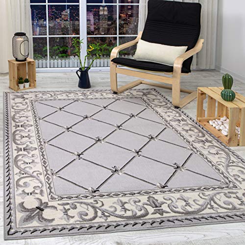 Antep Rugs Kashan King Collection Ephesus Geometric Polypropylene