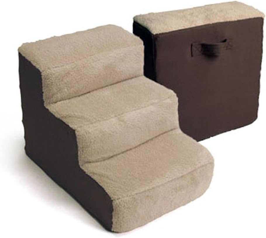 Dog and Cat Steps by Cozy Pet | Machine Washable Cover with Non Skid Bottom : Pet Supplies