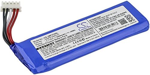 Cameron Sino Upgrade for JBL GSP872693 01 Speaker Battery Li-Polymer 3000mAh / 11.10Wh