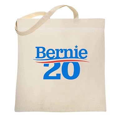  Bernie Sanders Bag 2020 Natural Canvas Tote Art