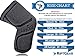 RiptGear Compression Knee Sleeve - Knee Brace for Arthritis, Patella Stabilizer, Meniscus Tear, Joint Pain Relief & Recovery, Volleyball, Running, Football, Basketball