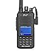 TYT Upgraded MD-390 VHF DMR Digital Radio with GPS Waterproof Dustproof IP67 Walkie Talkie Transceiver Two-Way Radio, Compatible with Mototrbo, with 2 Antenna