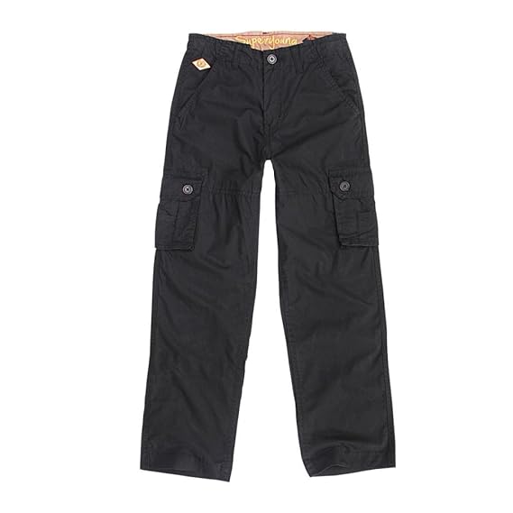 Buy SUPERYOUNG Kids Cargo PantsBlack at Amazon.in