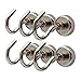 XL Heavy Duty 40 lbs Strong Neodymium Magnetic Hooks for Storage and Organization Each Heavy Duty Hook Holds 40 lbs of Home Kitchen Accessories, Sports & Outdoors Equipment and Gardening Tools
