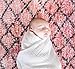 Cotton Organics Muslin Swaddle Blanket, Extra Soft and Hypoallergenic Organic Cotton, Gift Box (Natural White)