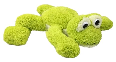 Inware 6226 - Kuscheltier Frosch Freaky, liegend, 30 cm, Schmusetier
