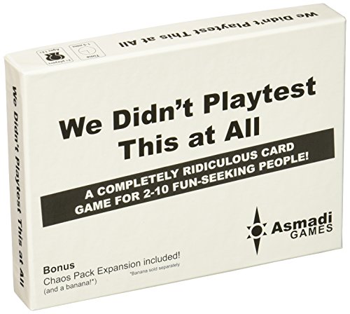 We Didn't Playtest This at All - With Chaos Pack