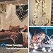 Abtong Fairy String Lights USB Powered 5M 16.4ft Color Changing LED Fairy Lights with APP Sync Music Starry Lights Bluetooth Plug in RGB LED String Light Waterproof Wire String Light for Bedroom Patio