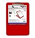 Saunders SlimMate Plastic Storage Clipboard, 00560, Letter Size, RED