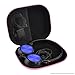 Geekria NOVA Headphones Case Compatible with Sony MDR-ZX600/ZX310AP/ZX310/ZX300, Replacement Hard Shell Travel Carrying Bag with Cable Storage (Pink)
