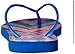 Havaianas Women's Slim Tribal Flip Flop, Blue Star, 37 BR/7-8 M US