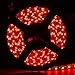 Led World Black PCB 5M 5050 SMD 300 Leds RGB Color Waterproof Flexible Strip Lights DC12V
