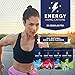 Zest Tea Premium Energy Hot Tea, High Caffeine Blend Natural & Healthy Traditional Black Coffee Substitute, Perfect for Keto, 150 mg Caffeine per Serving, Blue Lady Black Tea, 30 Sachets (2 Tins)