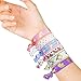 SIQUK 60 Pieces Unicorn Hair Ties Colorful Hair Elastics Ponytail Holder Hair Bands for Girls
