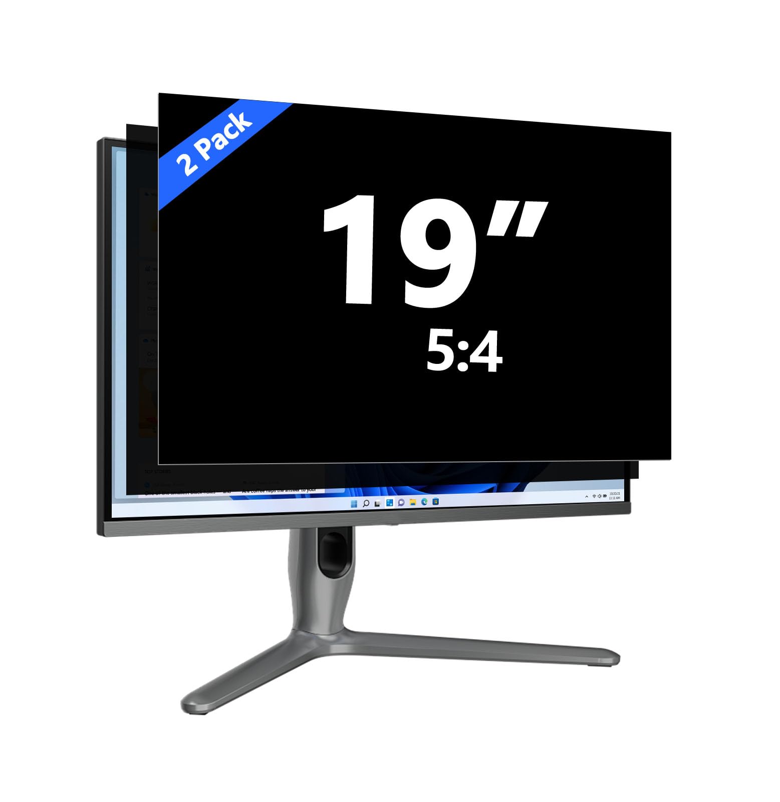 Photo 1 of 19 Inch Privacy Screen for Computer Monitor Eye Protection Anti Glare Blue Light Monitor Privacy Shield Screen 19 Inch 5:4 Aspect Ratio [2 Pack]