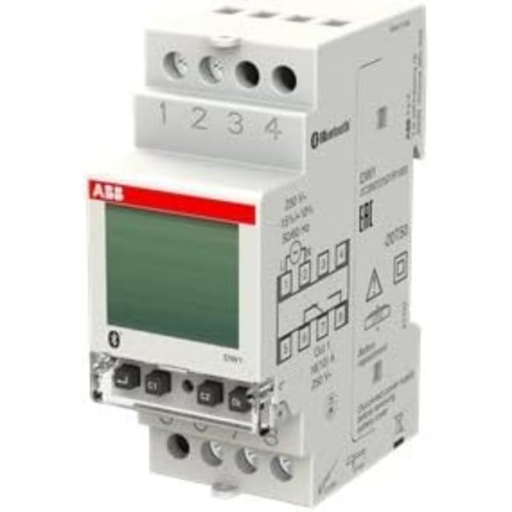 ABB Weekly Timer 1-Channel Bluetooth DW 1 White