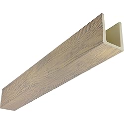 Ekena Millwork 7 1/2"W x 7 1/2"H x 192"L 3-Sided
