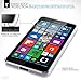 NIUTA Lumia 640 XL Cover, [Slim FIT] Lumia 640 XL Case [Clear] Premium Protective TPU Gel Case for Microsoft Lumia 640 XL - Full Clear