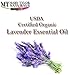 Lavender Essential Oil (4 oz) Premium Therapeutic Grade, 100% Pure and Natural, Perfect for Aromatherapy, Diffuser, DIY by Mary Tylor Naturals