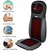 NURSAL Back Massager Shiatsu Massage Seat Cushion with Heat Function, Deep Kneading Self-Massager with Vibrations - Helps Relieve Muscle Soreness for Back and Neck