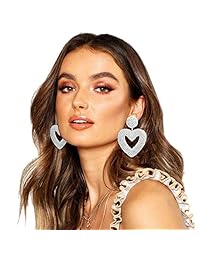 Pendientes de cuentas hechos a mano estilo bohemio para mujer.