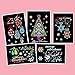 12Pcs Christmas Stencils Template - Reusable Plastic Craft Painting Stencils Includes Christmas Trees Snowflake Snowman Santa Claus for Painting on Wood, Airbrush, Window, Rocks and Walls Art(Large)