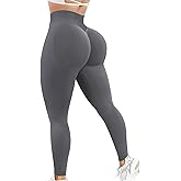 Impact Hidden Scrunch Butt Leggings for Women Mid Low Waist Gym Workout Legging Tummy Control Booty Lifting Yoga Pants