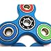 KoolBands Tri Color Ceramic EDC Hand Finger Spinner Fidget Spinner Hand Toy Stress Reducer Focus Toy Relieves ADD, ADHD Anxiety And Boredom Guarantee 1 min Spin Time (Baby Blue)