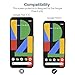 LK [3 Pack] Screen Protector for Google Pixel 4 Tempered Glass (Easy Frame Installation) 9H Hardness, Anti-Scratch, Case Friendly