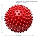 Moon Glory Massage Ball - Physical Therapy Equipment - Spiky for Deep Tissue Foot, Back, Plantar Fasciitis & All Over Body Deep Tissue Muscle Therapy
