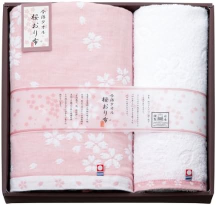 SAKURAORINUNO Imabari Towel Gift Box (7630-pu)
