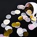 EBOOT 5000 Pieces Paper Confetti 1 Inch Round Tissue Paper Table Confetti Dots for Wedding Party Decorations, Mixed Colors