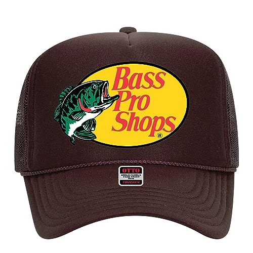 Bass Original Fishing Pro Foam Trucker Hat Vintage Graphic