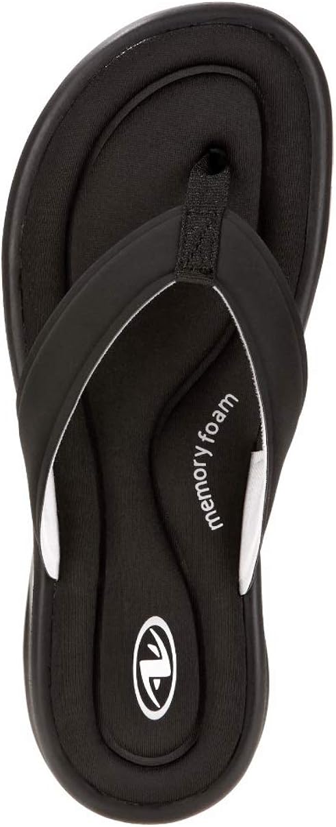 memory foam thong sandals