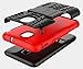 Yiakeng Galaxy J7 Refine Case - Shockproof Protective with Kickstand for Samsung J737V, J737T (Red)