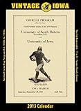 Iowa Hawkeyes 2013 Vintage Football Calendar by
