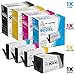 LD Products Compatible Replacement for HP 902xl Ink Cartridges Combo Pack 902 XL High Yield (1 Black 1 Cyan 1 Magenta 1 Yellow 4-Pack) for OfficeJet Pro 6950 6958 6962 6963 6964 6968 6978 6970 6979