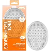 Real Techniques Miracle Brush Cleansing Palette, Makeup Brush Cleaner | Deep-clean brushes: silicone makeup brush cleaner palette, easy-grip makeup brush cleaning mat, plus cleansing gel samples