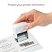 Plus Guard Your ID Stamp, Small, Glossy White , 1 Pad