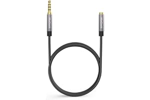 MaGeek 10 ft 3.5mm Audio Aux Extension Cord, Male to Female Extension Adapter Auxiliary Cable for Car, Home Stereo, iPhone, S