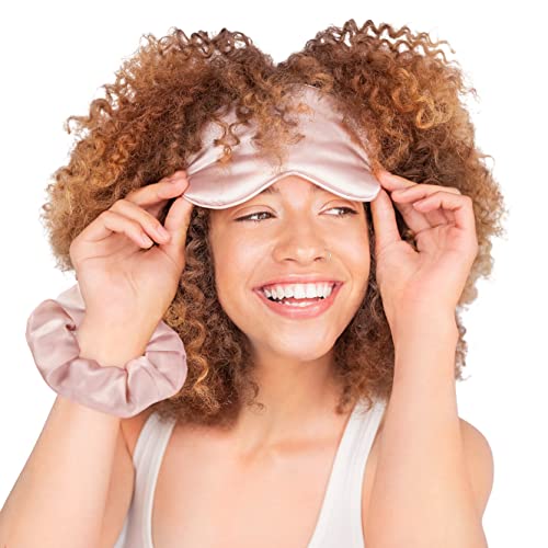 Kitsch Kitsch Satin Sleep Eye Mask, Cooling Eye Mask for Sleeping, Eye