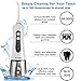 Cordless Water Flosser Oral Irrigator, Nicefeel IPX7 Waterproof Anti-leakage 3-Mode USB Rechargable Professinal Portable Water Dental Flosser with 4 Jet Tips for Braces and Teeth Whitening of Family