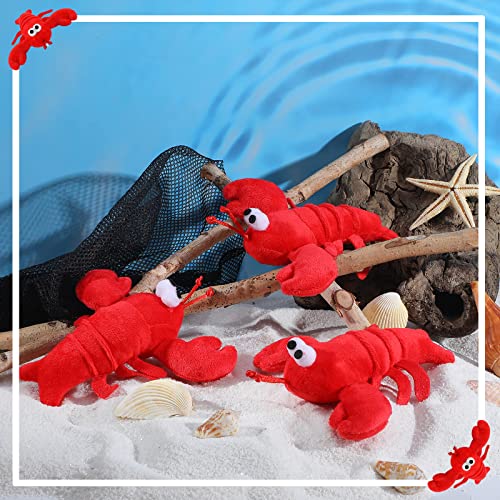 9 Pack Lobster Crab Stuffed Animal Lobster Crab Plush Cute Lobster Crab