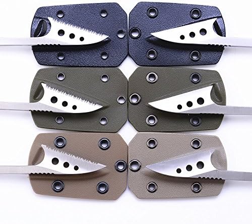 SZHOWORLD EDC Outdoor Tool Fish Scale Scraper Remover Fishing Harpoon Fish Scale Knife With Teeth&Without Teeth Easy Carry (Buy 2 for $5 discount)
