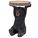 Bits and Pieces - Decorative Bear Accent Table - Realistic Bear Table - Indoor or Outdoor Resin Sculpture Patio Side Table - 20.5” x 13” x 14”