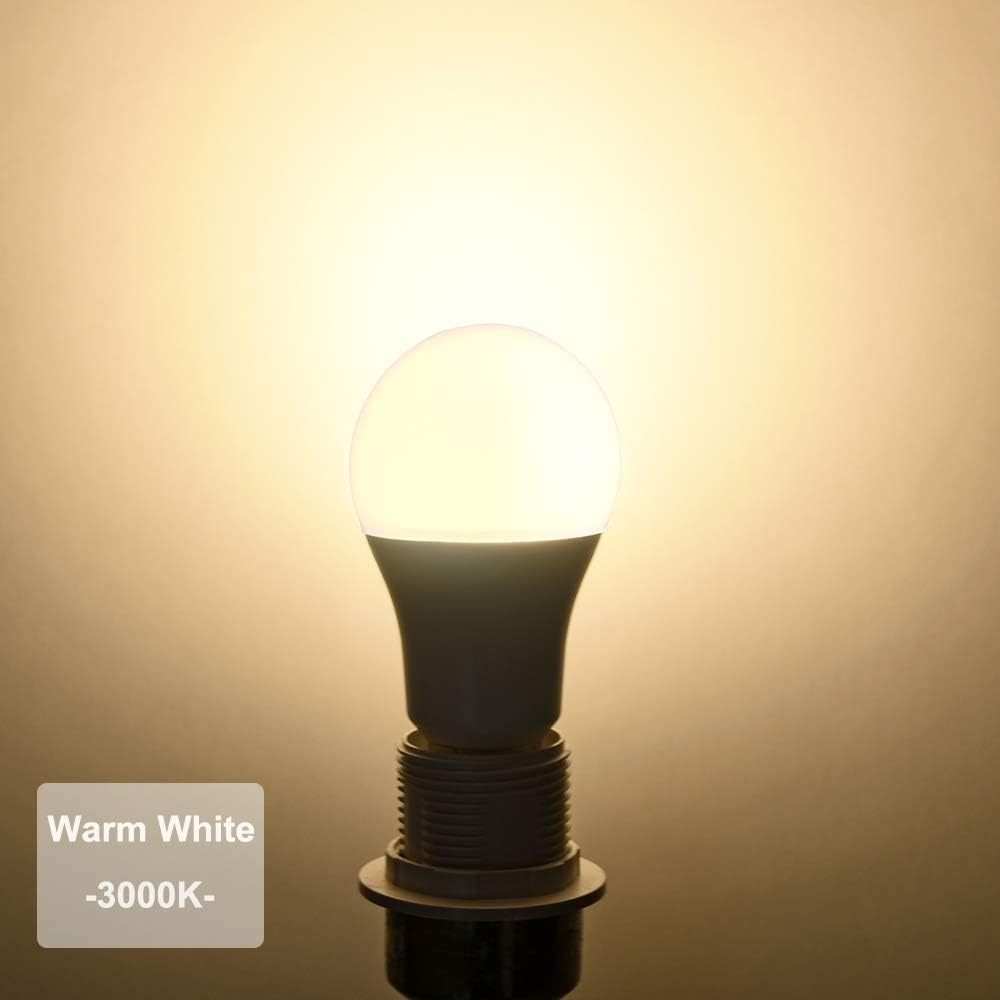 FTL Dusk Till Dawn Light Bulb LED 3000K Warm White 9W(60W Equivalent) 850LM A60 E27 Outdoor Light Sensor Bulb for Porch Garage - Image 4