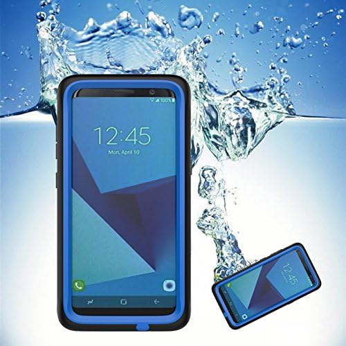 Waterproof Case Closed to Snow + Ice, Sealed from Dirt + Dust, Survives Drops from 6.6 feet / 2 meters, Protective Cover for Samsung Galaxy S8 Plus 6.2 Inch