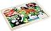 Melissa & Doug Wooden Jigsaw Puzzles Set: Vehicles, Pets, Construction, and Farm (4 puzzles)